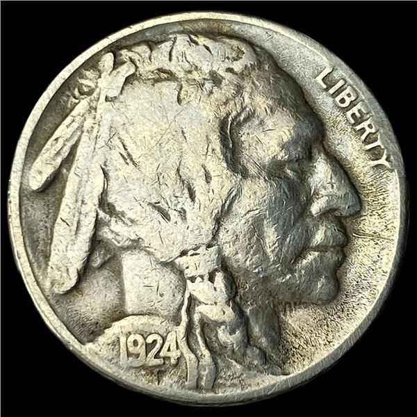 1924-S Buffalo Nickel LIGHTLY CIRCULATED