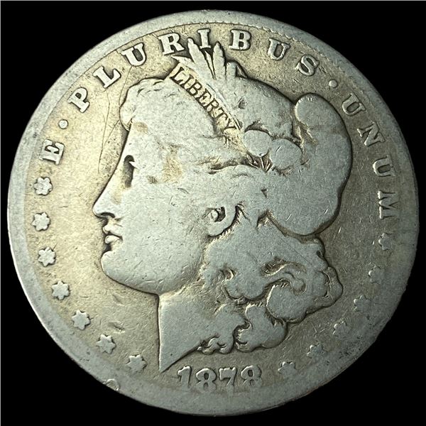 1878-CC Silver Morgan Dollar LIGHTLY  CIRCULATED