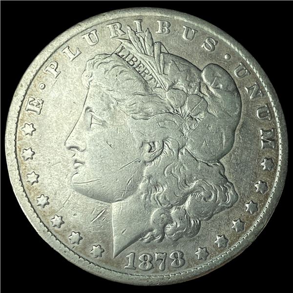 1878-CC Silver Morgan Dollar LIGHTLY  CIRCULATED