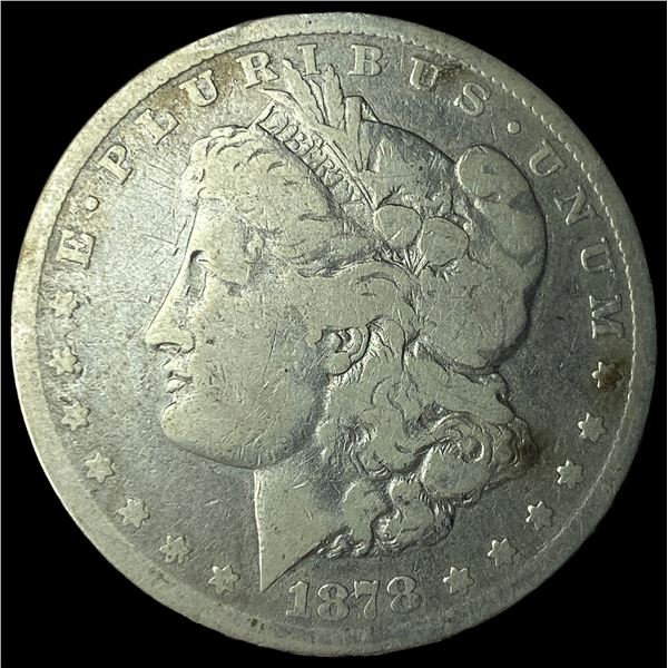 1878-CC Silver Morgan Dollar LIGHTLY  CIRCULATED
