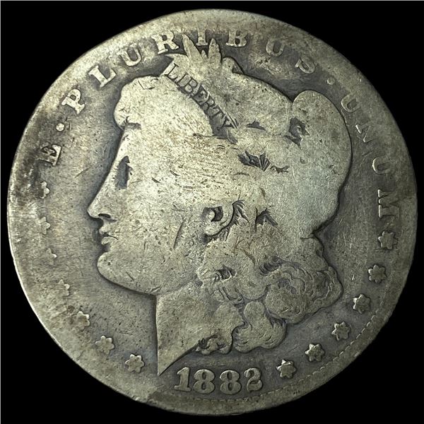 1882-CC Morgan Silver Dollar LIGHTLY  CIRCULATED