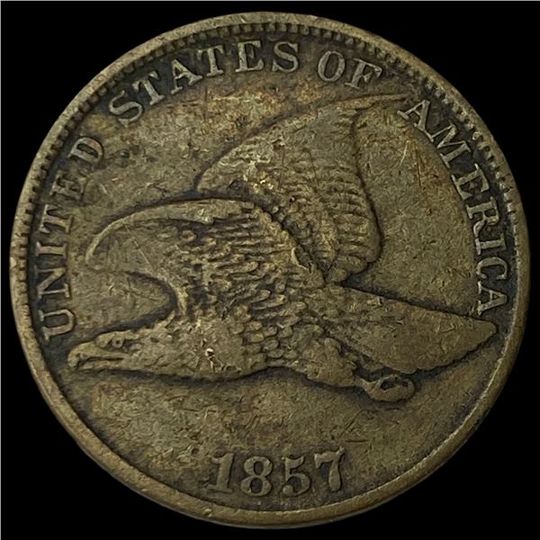1857 Flying Eagle Cent LIGHTLY CIRCULATED