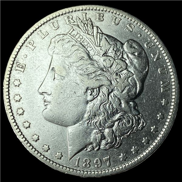 1897-O Silver Morgan Dollar NEARLY  UNCIRCULATED