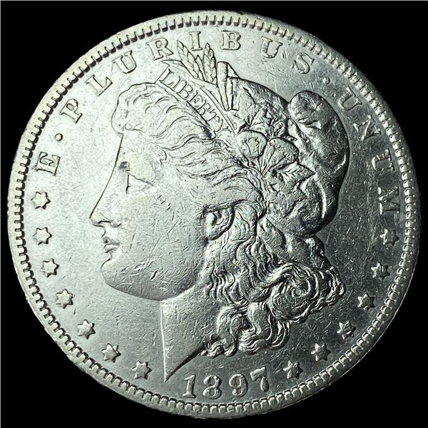 1897-O Silver Morgan Dollar NEARLY  UNCIRCULATED