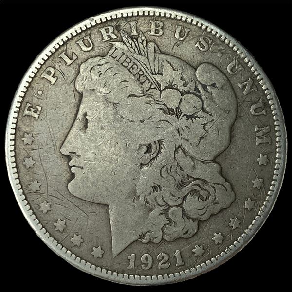 1921-D Morgan Silver Dollar LIGHTLY  CIRCULATED