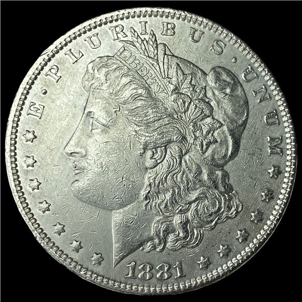 1881 Silver Morgan Dollar CLOSELY  UNCIRCULATED
