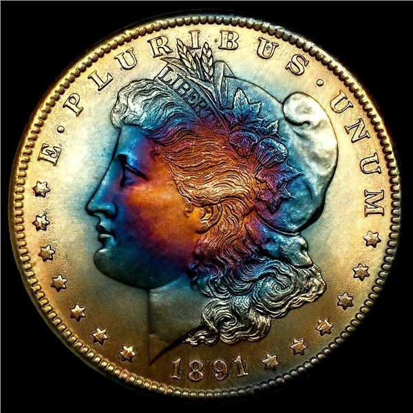1891-S Morgan Silver Dollar