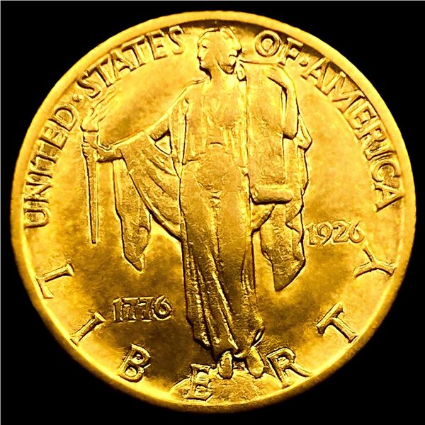1926 Sesquincentennial $2.50 Gold Quarter Eagle