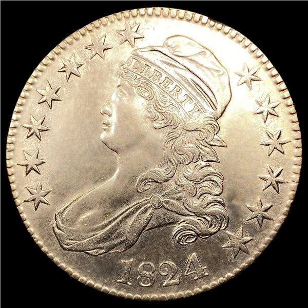 1824 Capped Bust Half Dollar