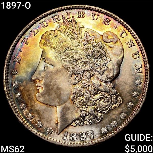 1897-O Morgan Silver Dollar