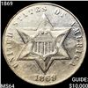 Image 1 : 1869 Silver Three Cent