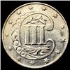 Image 2 : 1869 Silver Three Cent