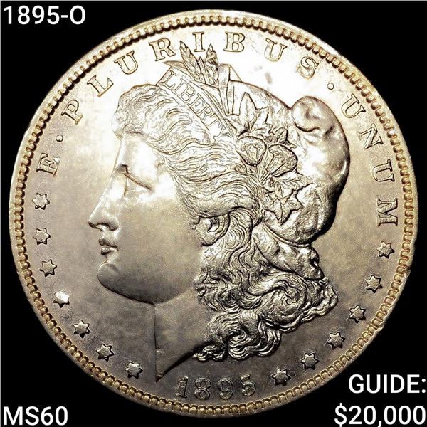 1895-O Morgan Silver Dollar