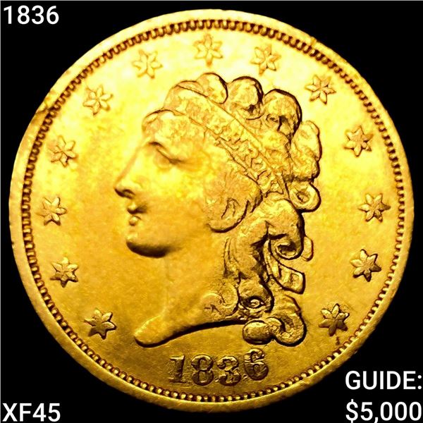 1836 $2.50 Gold Quarter Eagle