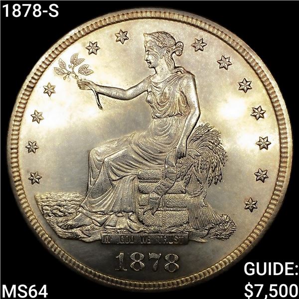 1878-S Silver Trade Dollar