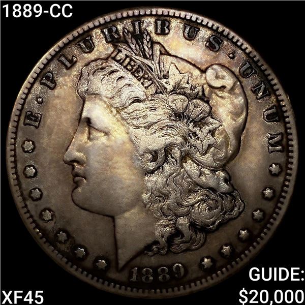 1889-CC Morgan Silver Dollar