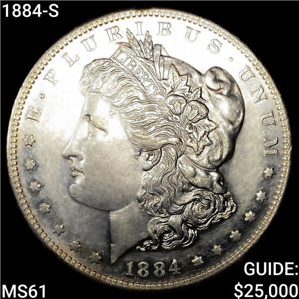 1884-S Morgan Silver Dollar