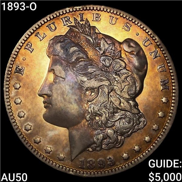 1893-O Morgan Silver Dollar