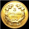 Image 2 : 1874 $3 Gold Piece