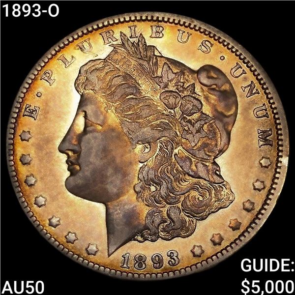 1893-O Morgan Silver Dollar