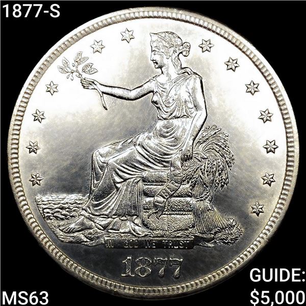 1877-S Silver Trade Dollar