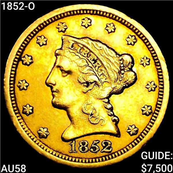 1852-O $2.50 Gold Quarter Eagle