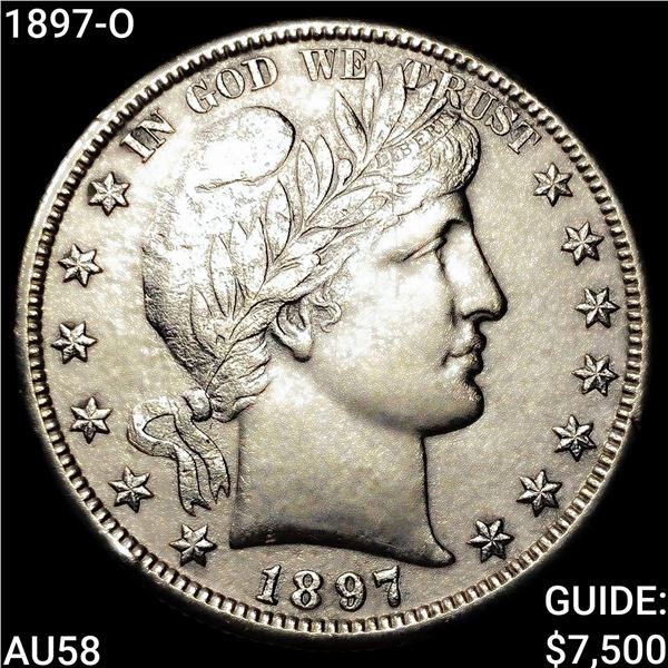 1897-O Barber Half Dollar