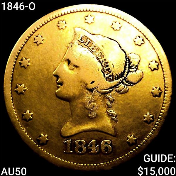 1846-O $10 Gold Eagle