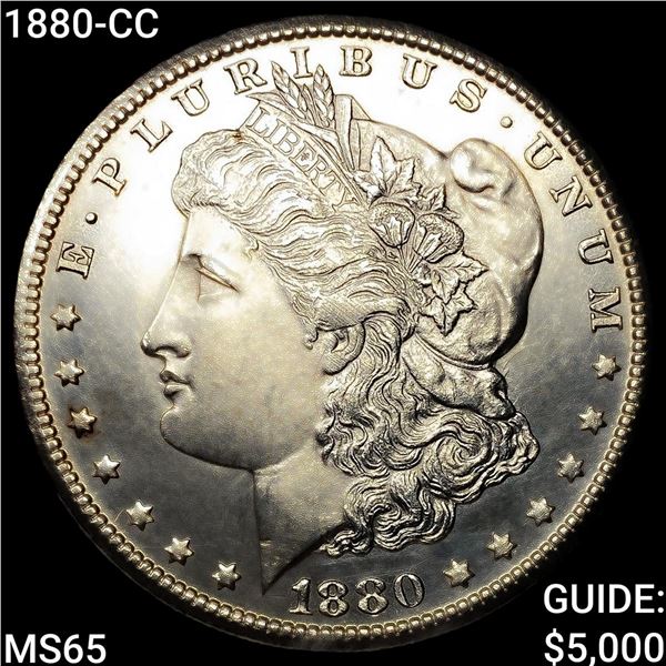 1880-CC Morgan Silver Dollar