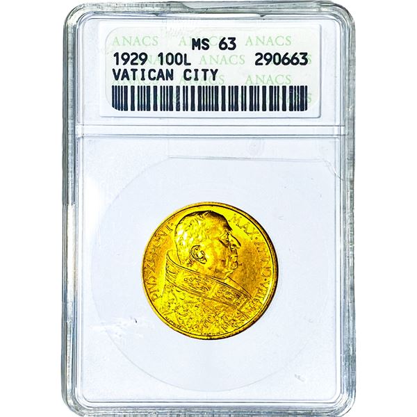 1929 ANACS MS63