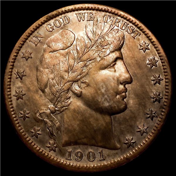 1901-S Barber Half Dollar HIGH GRADE