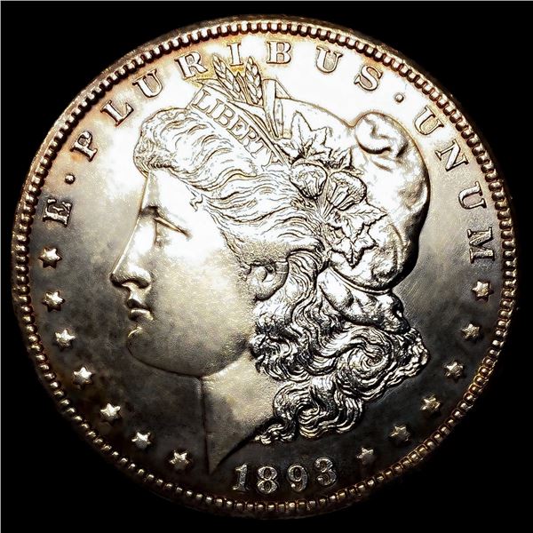 1893-CC Morgan Silver Dollar CHOICE BU