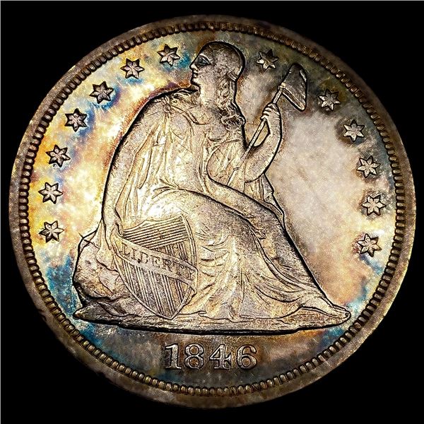 1846 Seated Liberty Dollar UNCIRCULATED
