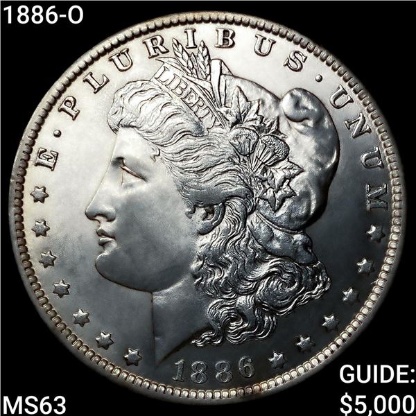 1886-O Morgan Silver Dollar CHOICE BU