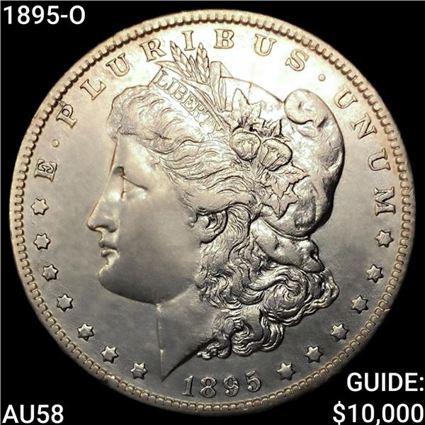 1895-O Morgan Silver Dollar CHOICE AU