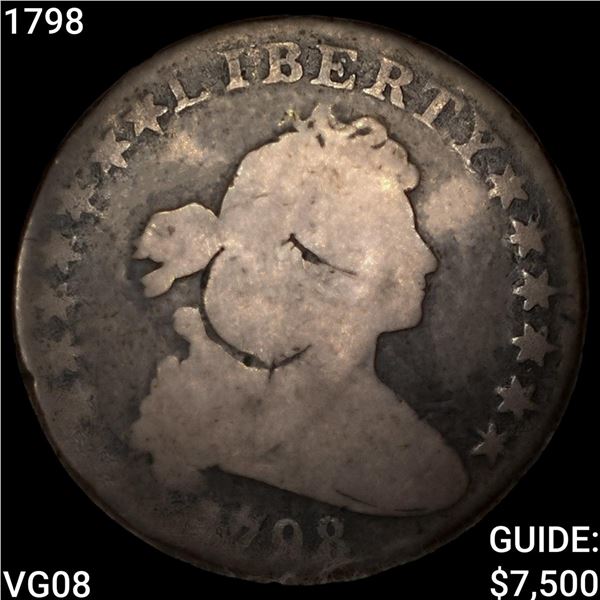 1798 Draped Bust Dollar NICELY CIRCULATED