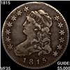 Image 1 : 1815 Capped Bust Quarter ABOUT UNCIRCULATED