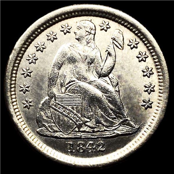 1842-O Seated Liberty Dime