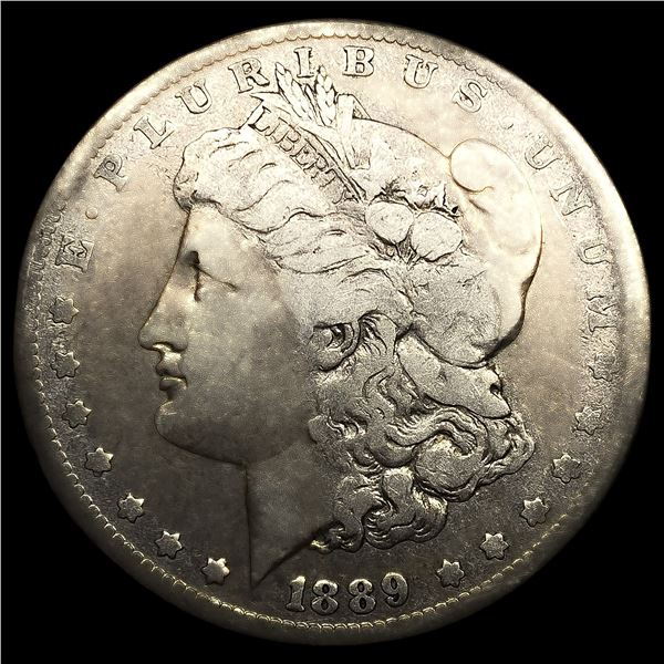 1889-CC Morgan Silver Dollar