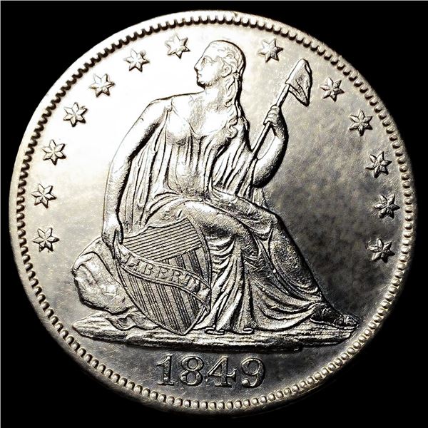 1849-O Seated Liberty Half Dollar