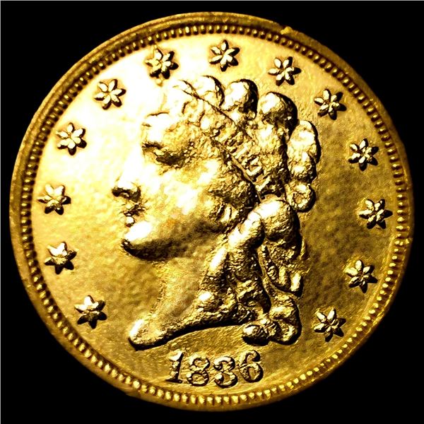 1836 $2.50 Gold Quarter Eagle