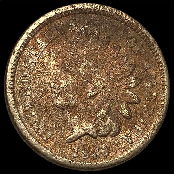 1860 Indian Head Cent NICELY CIRCULATED