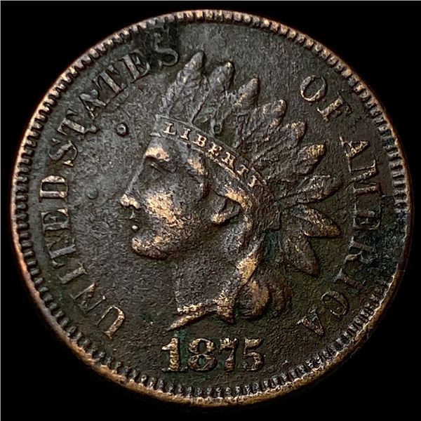 1875 Indian Head Cent HIGH GRADE
