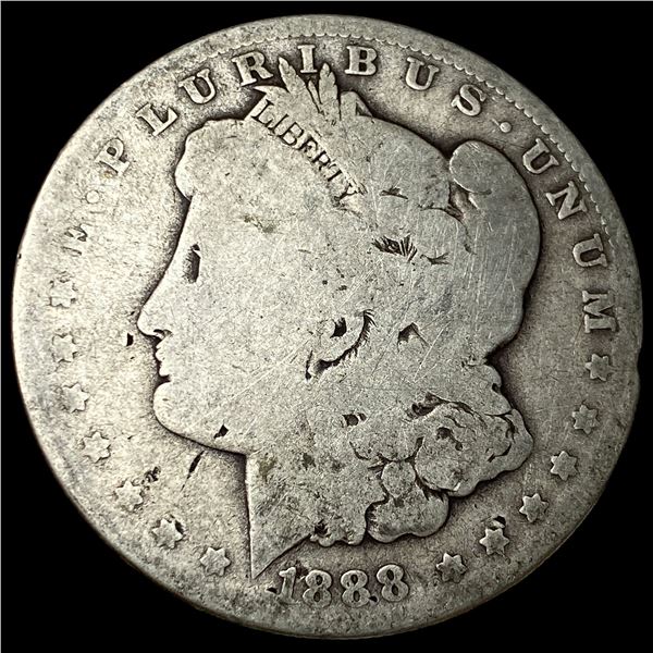 1888-O Hot Lips Silver Morgan Dollar NICELY  CIRCULATED