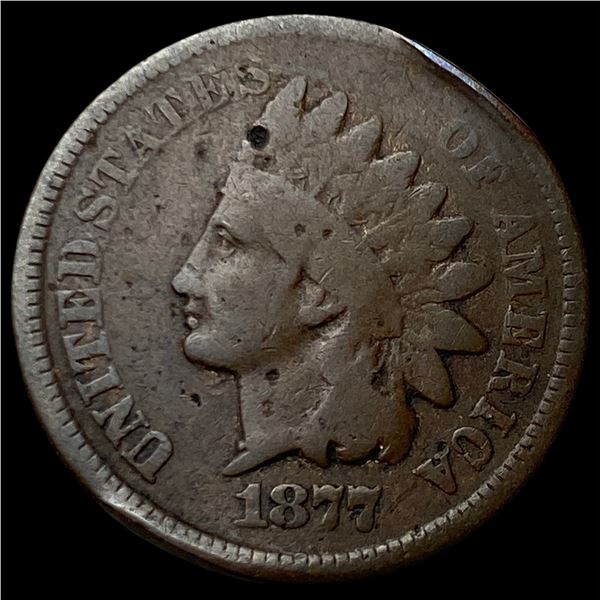 1877 Indian Head Cent NICELY CIRCULATED