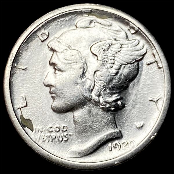 1920-S Silver Mercury Dime UNCIRCULATED