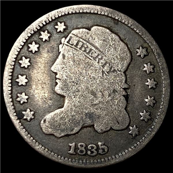 1835 Silver Capped Bust Half Dime NICELY  CIRCULATED