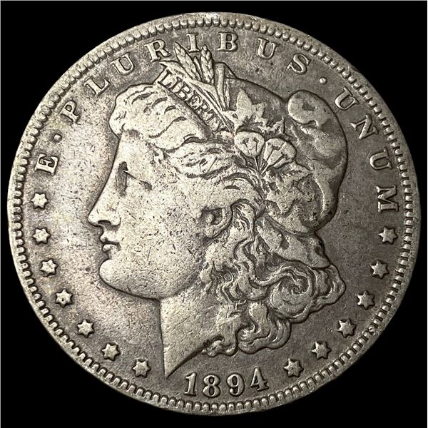 1894-O Silver Morgan Dollar LIGHTLY  CIRCULATED