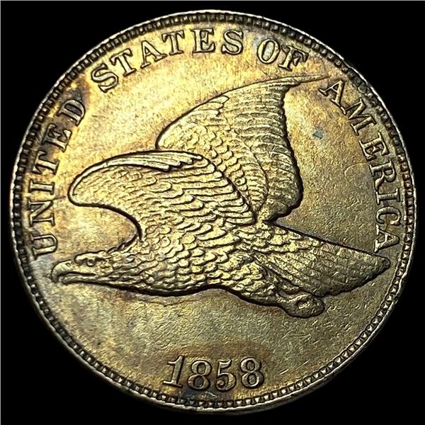 1858 Flying Eagle Cent UNCIRCULATED