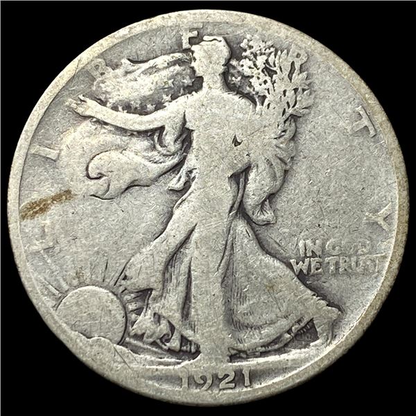 1921 Silver Walking Liberty Half Dollar  NICELY CIRCULATED